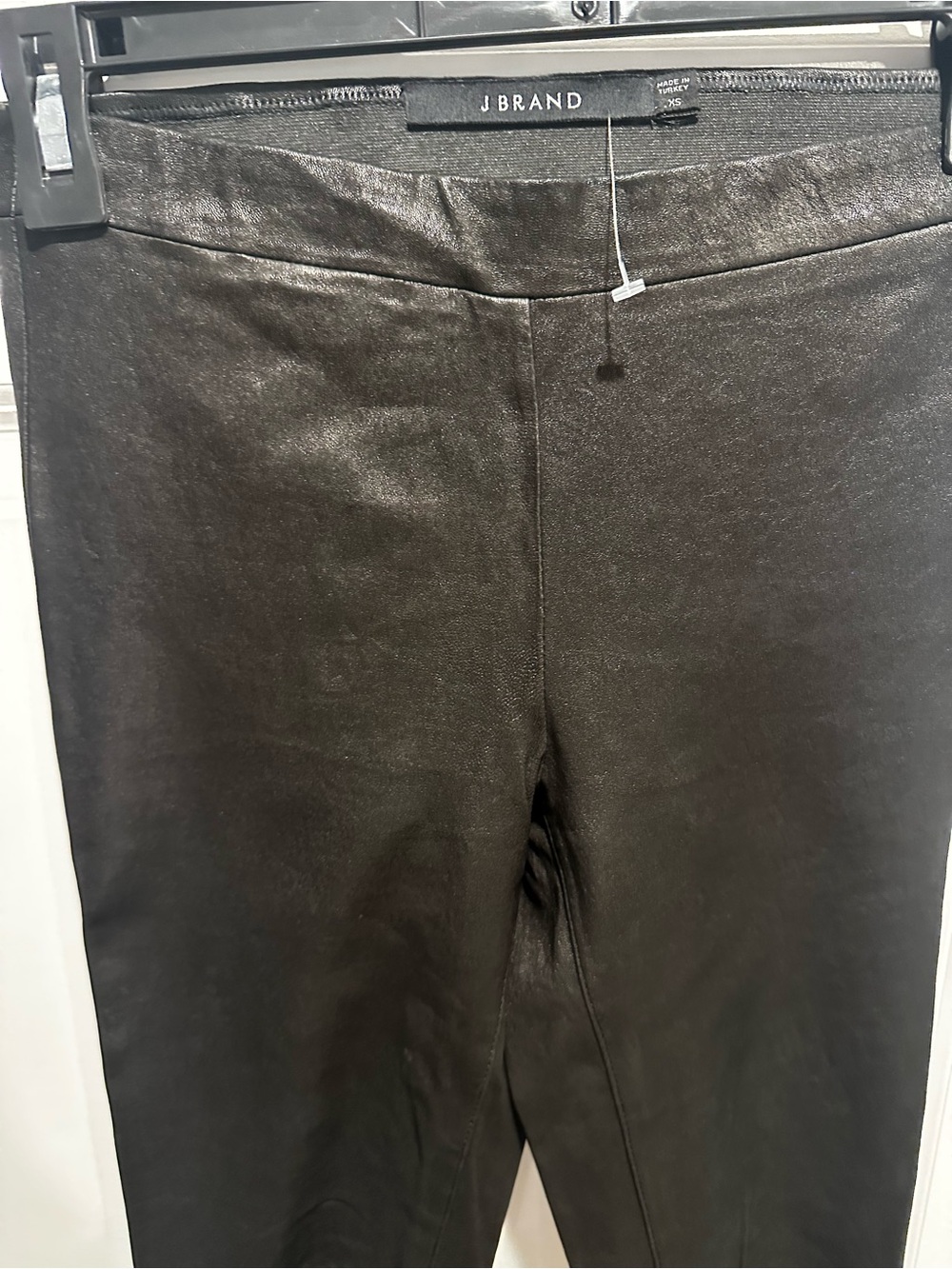 J Brand L8007 Skinny Edita Pull Up Leather Leggings